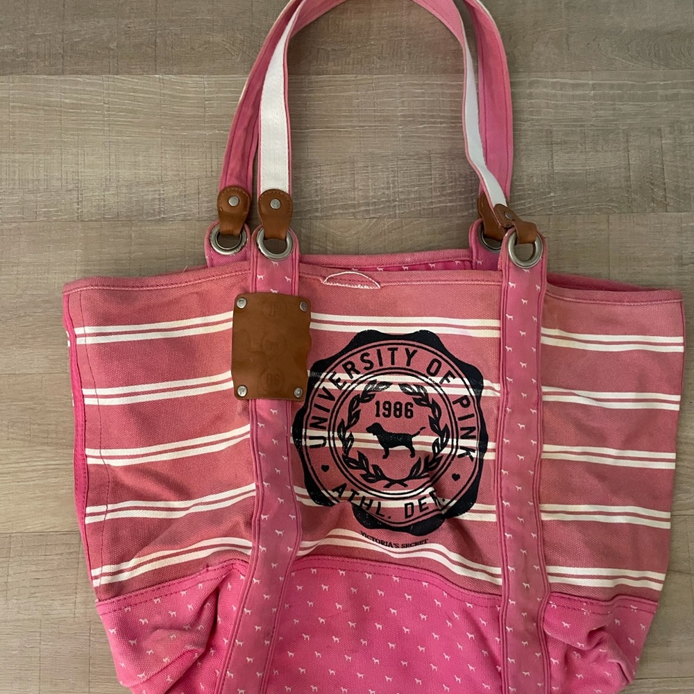 RARE VS PINK TOTE LUGGAGE CARRY ALL